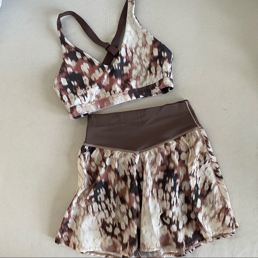 Offline by Aerie Active Skirt & Bra Set